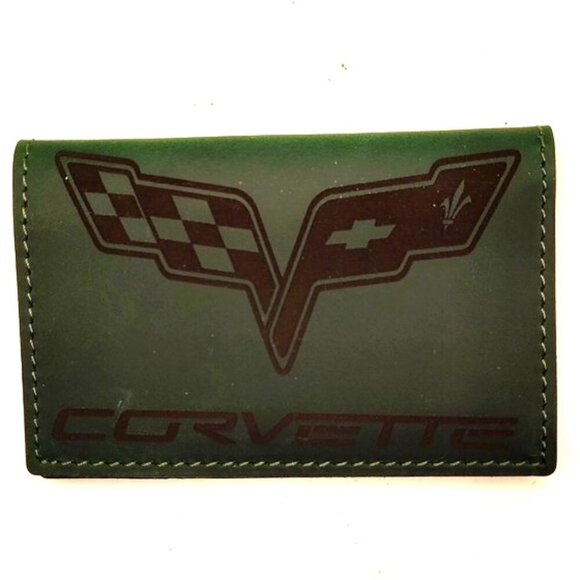 Other - Vintage Old Style Card Holder Cash Wallet Crazy Horse Genuine Leather